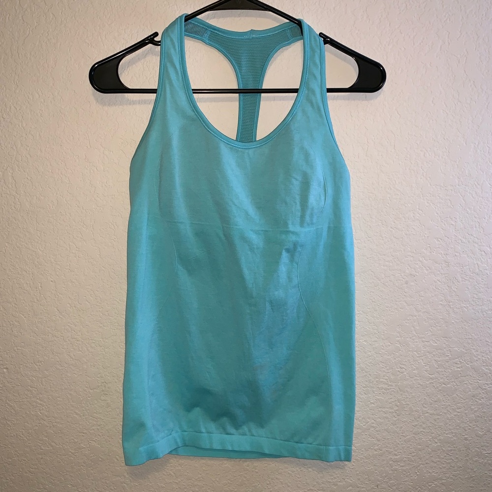 Lululemon Blue Tank 10